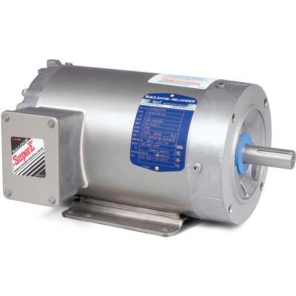 Baldor-Reliance Baldor-Reliance Motor CESWDM3554T, 1.5HP, 1740RPM, 3PH, 60HZ, 145TC, 3532M, TENV CESWDM3554T